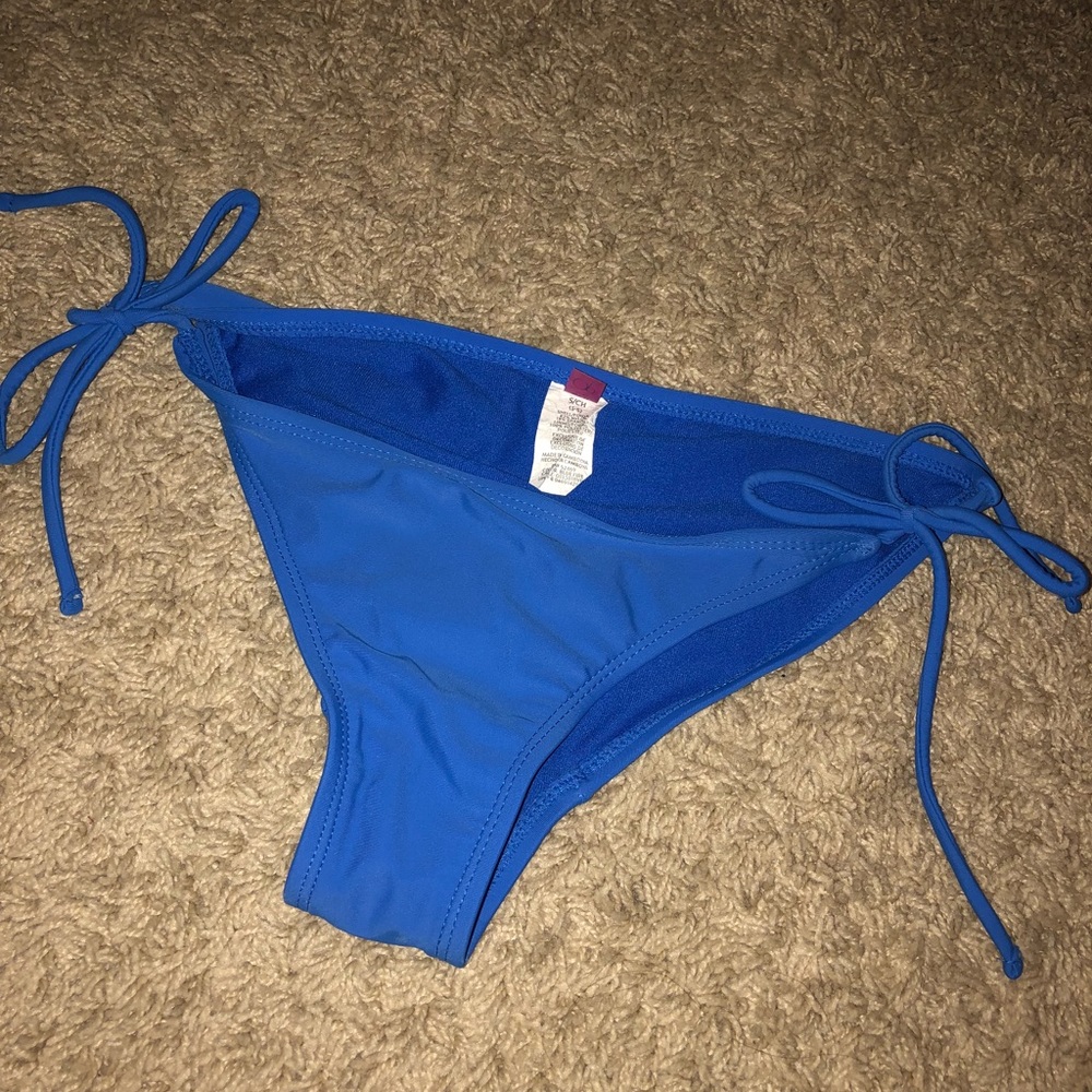 pink & Blue bathing suit bottoms size (4-6 kids)